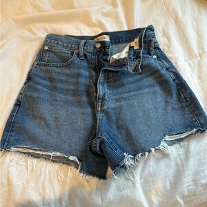 Madewell Mom Jean Short